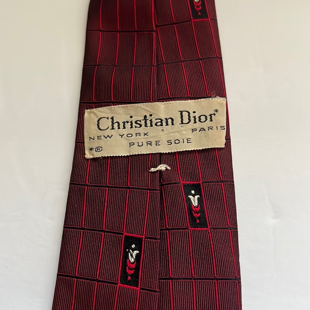 Vintage Christian Dior pure sour tie